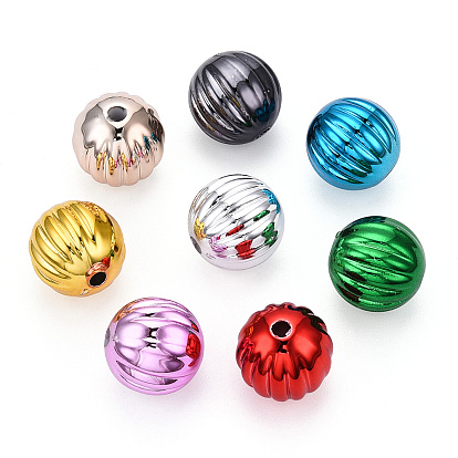 UV Plating Acrylic Beads, Ball