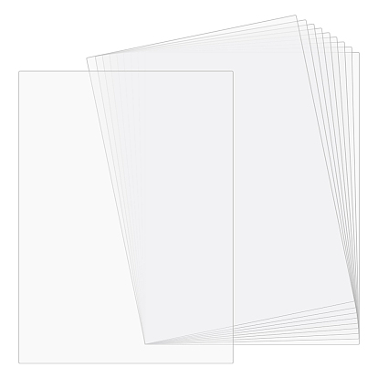 Пластиковые листы пвх, а4 размер, прямоугольные