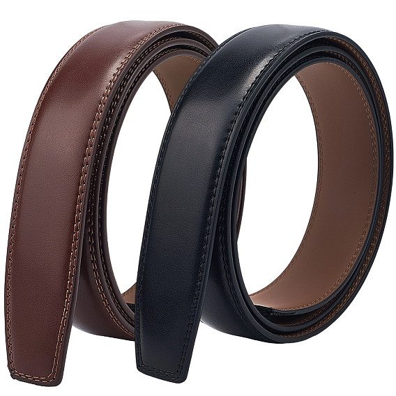 2шт. 2 цвета плоский кожаный шнур для изготовления цепочек своими руками