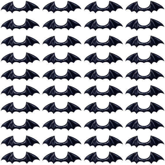 40шт. украшения в виде крыльев дьявола из искусственной кожи, крылья с тиснением из ткани, ремесленные крылья, для детской одежды своими руками, аксессуары для волос