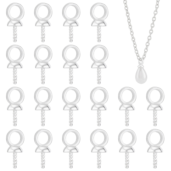 80pcs œillets à vis en laiton