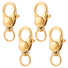 4 шт. 304 поворотные карабины из нержавеющей стали, поворотный карабин-лобстер