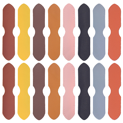 8 сумки 8 цвета коровьей кожи застежки-подвески для сумок ремешок для сумки соединительная ткань, для изготовления лямок для сумок