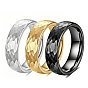 304 Edelstahl Fingerringe