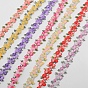 Flower Polyester Trim Ribbon, for Curtain Lace Trimmings