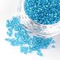 Baking Paint Glass Bugle Beads, Matte Style