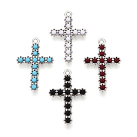 Подвески сплава cmолы, крестик, без кадмия, без никеля и без свинца