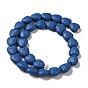Natural Lava Rock Beads Strands, Dyed, Heart
