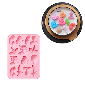 Food Grade Silicone Molds, Fondant Molds, for DIY Cake Decoration, Chocolate, Candy, UV Resin & Epoxy Resin Jewelry Making