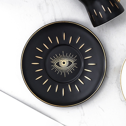 Поднос для демонстрации ювелирных изделий из керамики для глаз, Органайзер для ювелирных изделий, для хранения ожерелий, колец, подвесок