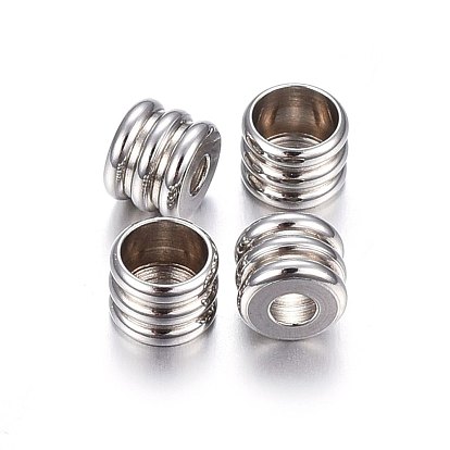 201 Stainless Steel Beads, Column