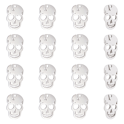 304 прелести нержавеющей стали, лазерная резка, ручная полировка, череп