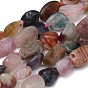 Tourmaline naturelle des perles brins, nuggets, pierre tombée