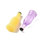 Resin Imitation Corktail Bottles, Mini Beverage Bottle, for Home Display Decorations, Dollhouses