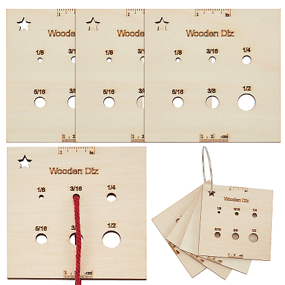 4шт. доски для намотки деревянных нитей, шпулька для нити, карточка-органайзер ниток для вышивки крестиком, с кольцами на петлях из железа с вкладными листами из ПК