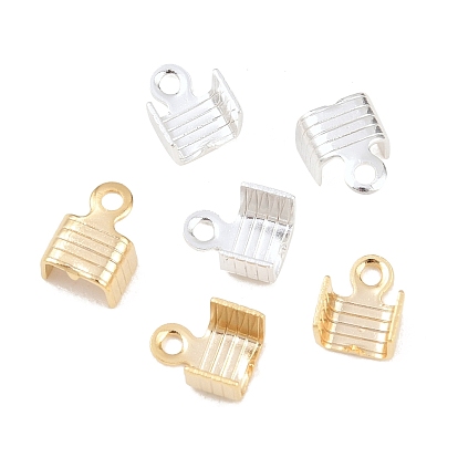 Латунные складные обжимы, загибаем концы шнура, без кадмия и без свинца