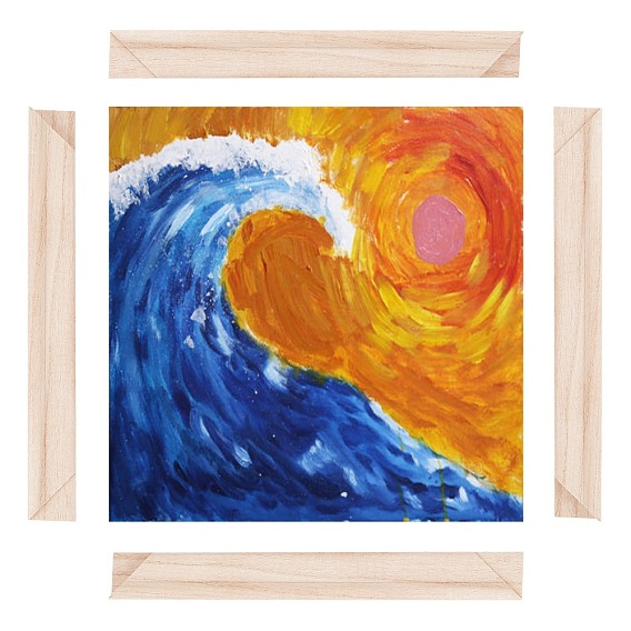 Планки каркаса свечи, прямоугольные