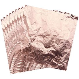 Латунная фольга, позолота, квадратный