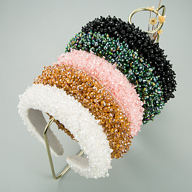 Handmade Crystal Headband for Women - Elegant Starry Design Hair Accessory