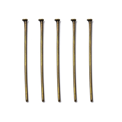 Iron Flat Head Pins, Cadmium Free & Lead Free, 30x0.75~0.8mm, about 6730pcs/1000g