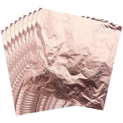 Латунная фольга, позолота, квадратный