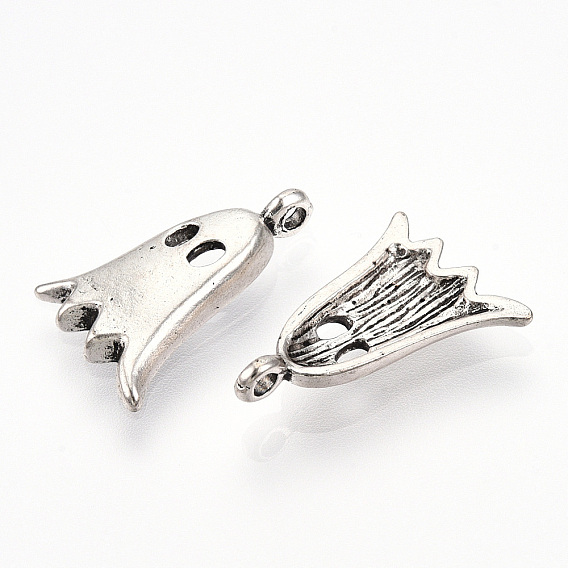 Сплавочные подвески тибетского стиля, без кадмия и без свинца, призрак