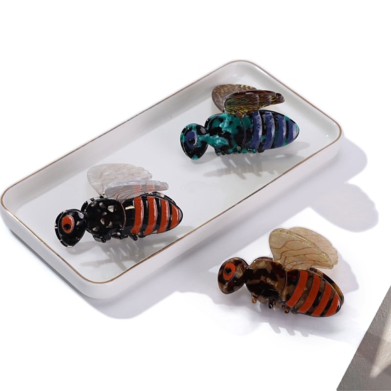 Заколки для волос из ацетата пчелиной целлюлозы, аксессуары для волос для женщин и девочек