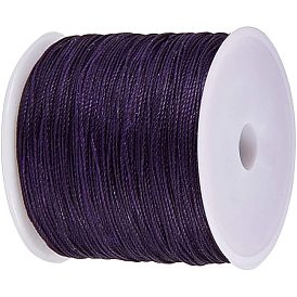 Круглые парафинированные полиэфирные шнуры, витой шнур