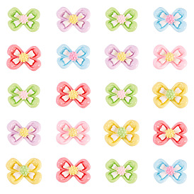 20 шт. Кабошоны из непрозрачной смолы, цветок