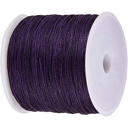 Круглые парафинированные полиэфирные шнуры, витой шнур