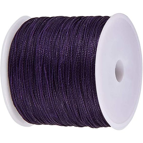 Круглые парафинированные полиэфирные шнуры, витой шнур