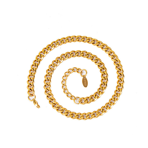 304 из нержавеющей стали цепью кубинский ссылка ожерелья