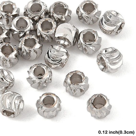 20 шт. Латунные распорные втулки, долговечный, гофрированный круглый