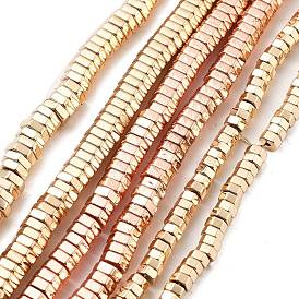 Гальванические нити из синтетических немагнитных гематитовых бусин, шестиугольник