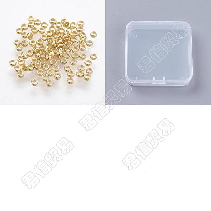 800pcs 316 perles à sertir en acier inoxydable chirurgical, rondelle