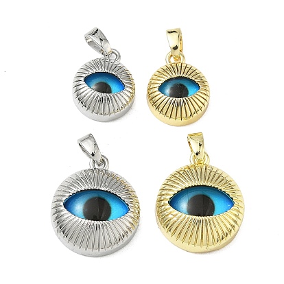 Латунь стекло кулоны, глаз