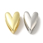 Стойки обшивки латунные бусины, без кадмия и без свинца, долговечный, сердце