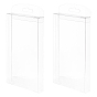 Foldable Transparent PVC Boxes, for Craft Candy Packaging, Wedding, Party Favor Gift Boxes