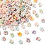 200 pièces de cabochons de fleurs en résine, accessoires nail art de décoration