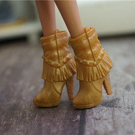 Plastic Doll High-heeled Boots, Doll Making Supples
