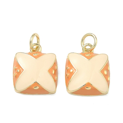 Латунь эмаль подвески, хлебные чары, долговечный, стойки покрытие, без свинца и без кадмия