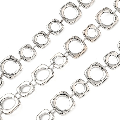 Цепи с квадратными звеньями из сплава, несварные