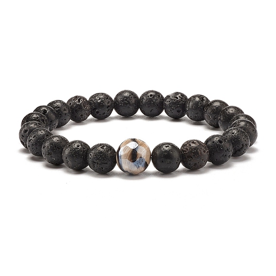 Тибетский браслет из бисера дзи мала, амулет буддийские украшения для женщин