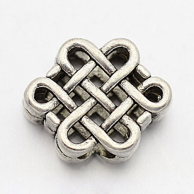 Brass Chinese Knot Beads