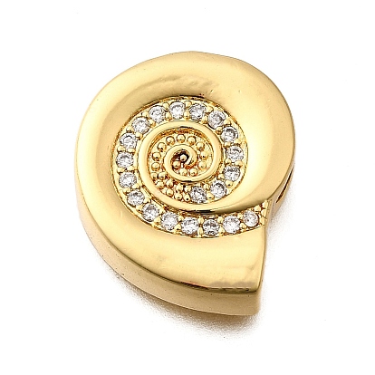 Латунные микропаве из прозрачного кубического циркония, спиральная оболочка, стойки покрытие, долговечный, без свинца и без кадмия