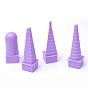 4Pcs/Set Plastic Border Buddy Quilling Tower Sets DIY Paper Craft, 80~110x33x33mm