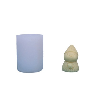 Силиконовые формы для свечей своими руками, для изготовления ароматических свечей, Рождественский клубничный снеговик
