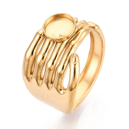 Рука 304 манжета из нержавеющей стали, установка круглого кольца, ионное покрытие (ip)