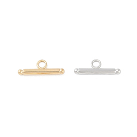 304 Stainless Steel Toggle Clasps, Bar