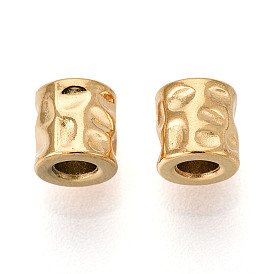 304 из нержавеющей стали разделительные бусины, кованая текстурированная колонна